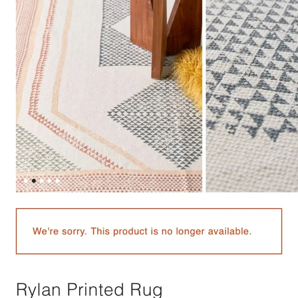 Rylan Printed Rug - Picture 2 of 4